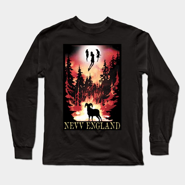 Visit Nevv England! Long Sleeve T-Shirt by RocketPopInc